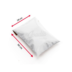 Sachet E-commerce Blanc 28x36 Non Imprimé