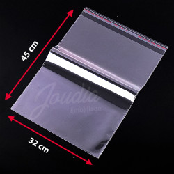 Sachet Opp Transparent 32x45 Non Imprimé